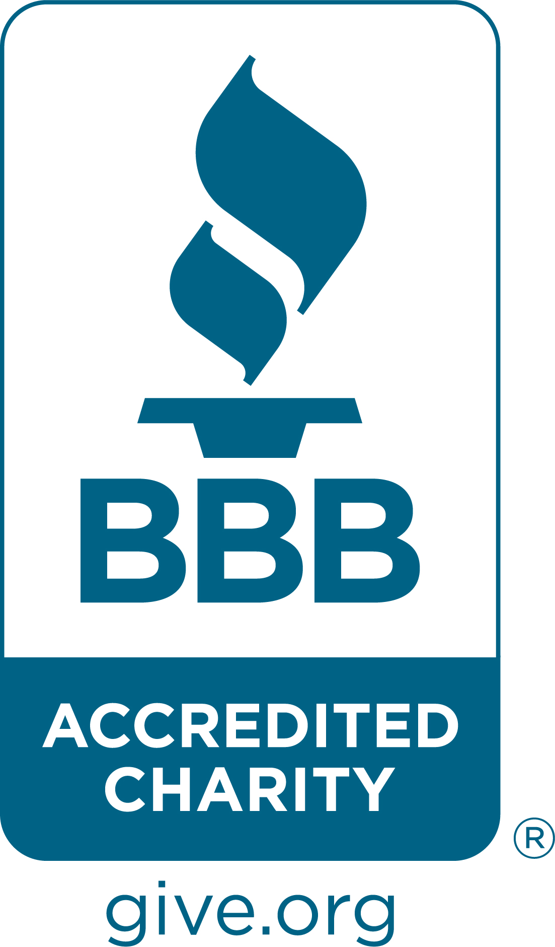 Accredited charity by BBB.org